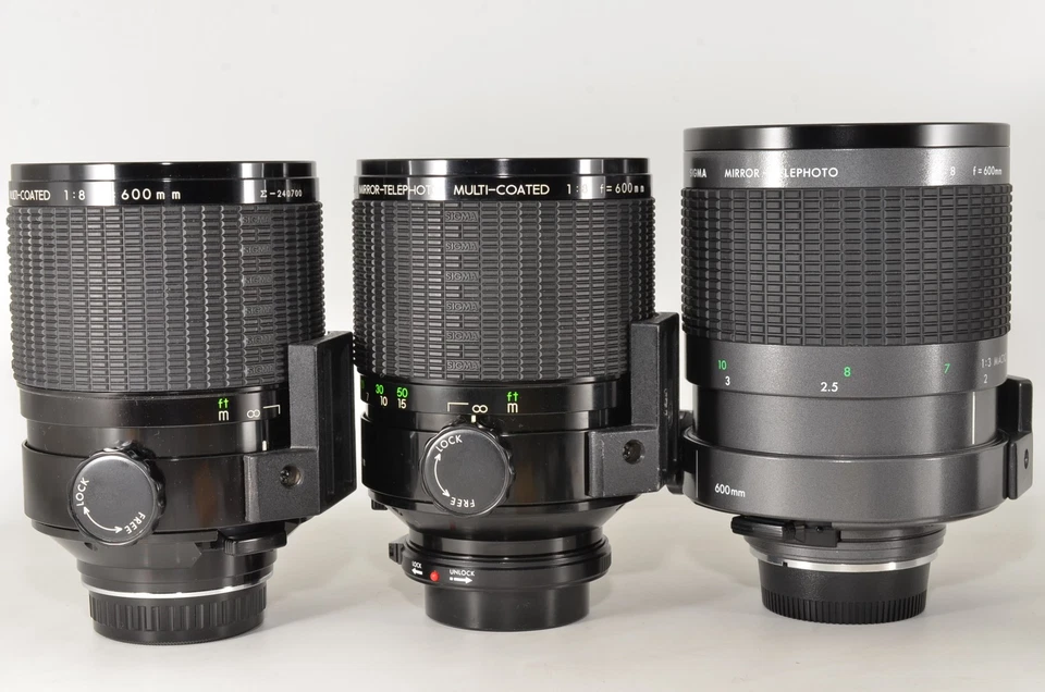 Sigma Mirror-Telephoto f/8 w/Macro 600 mm Lens (parts only) - Image 3 of 4