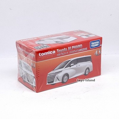 TOMICA PREMIUM 43 TOYOTA ALPHARD 1/65 TOMY 2025 Aug New Model