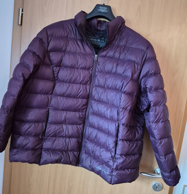 Eddie Bauer, ultraleichte Daunenjacke, lila, Grüße 3XL