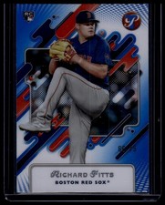 2025 Topps Pristine #36 Richard Fitts Pristine Blue Refractor #/75