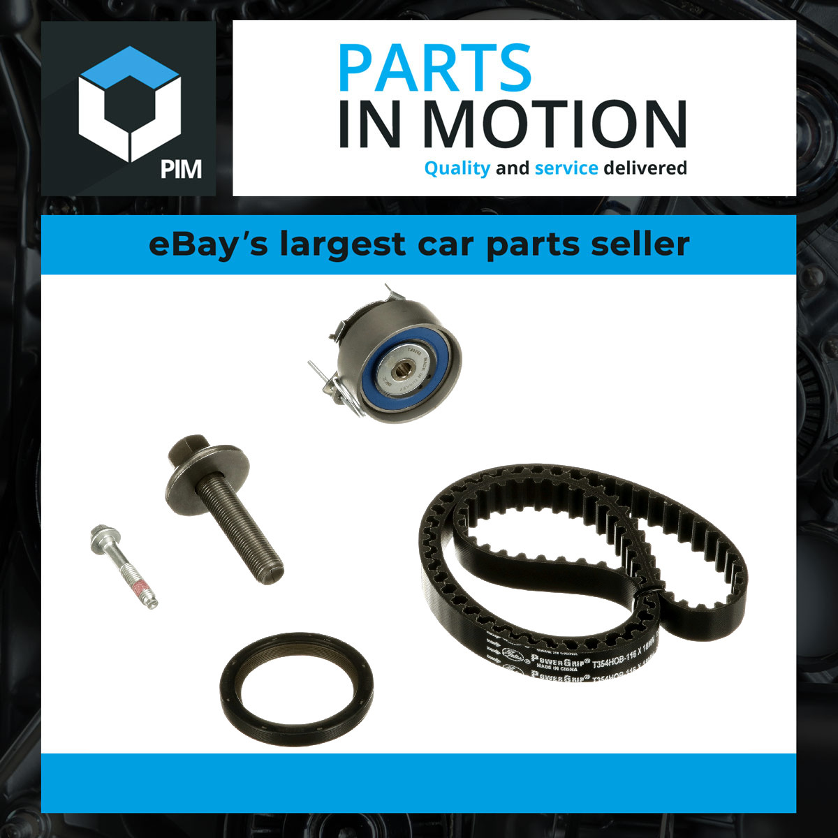 Gates PowerGrip Timing Belt Kit - K02T354HOB - Fits Ford - OE Quality Part - Image 11