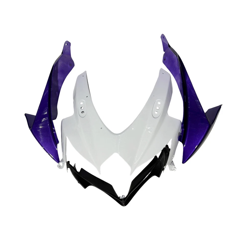 Fairings Kit for Suzuki GSXR600 GSXR750 K8 2008 2009 2010 Bodywork Purple White - Image 4 of 4