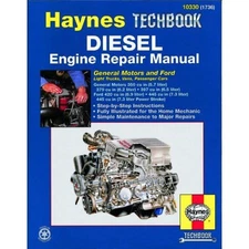 Ford Power Stroke Duramax Diesel service manual Haynes book car truck book