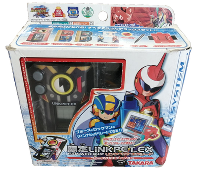 TAKARA Mega Man EXE Link Pet EX Blues DX Edition Electronic Toy
