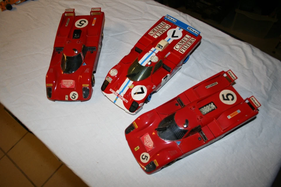 3 X Auto 1:20 Ferrari 512 Prototipo Edison Modélisme RARE - Photo 3/4