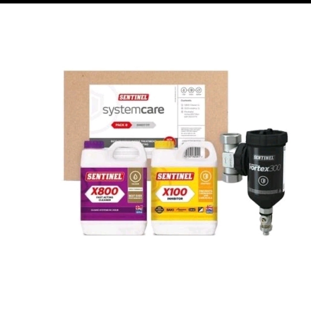 Central heating Filter.   Sentinel Vortex System Care Pack B