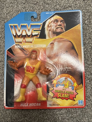 Hulk Hogan Gorilla Press Slam WWF Wrestling 1990 H...