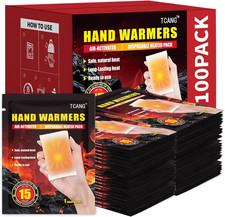 Hand Warmers Disposable - Up to 15 Hours of Heat - 10/50/100/200 Pack Super