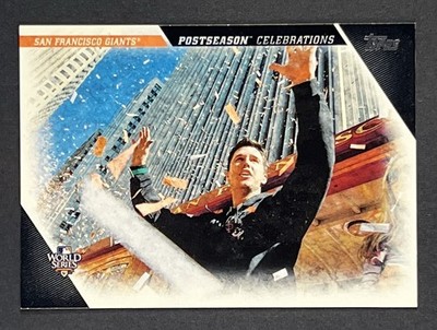 2017 Topps Update Postseason Celebrations #PC-11 San Francisco Giants