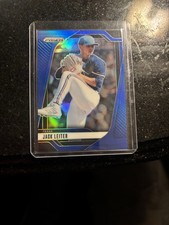 2025 Panini Prizm Jack Leiter Blue # 107/199