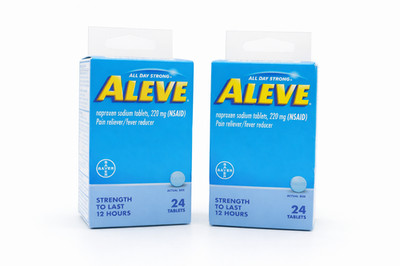ALEVE Tablets 24CT Bottle | 2 Boxes (Display 2CT) - Only $31.99   FREE SHIPPING