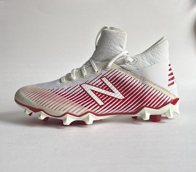 New Balance Freeze Lacrosse Cleats FREEZRD2 Men s 10.5 D White Red