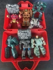 Tonka GoBots Rock Lords Lot of 9 Vintage Figures Bandai transformers