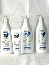 (3) Dove Body Love Intense Care Restoring Ceramide Serum Body Lotion 13.5 Oz 
