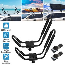 Universal Kayak Roof Rack, 1 Pairs-Bar Rack HD Kayak Carrier Canoe Boat Surf S