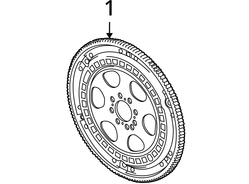 Jaguar Xf 2010-2012 transmisión volante placa flexible P1W86 Foto 4 de 4