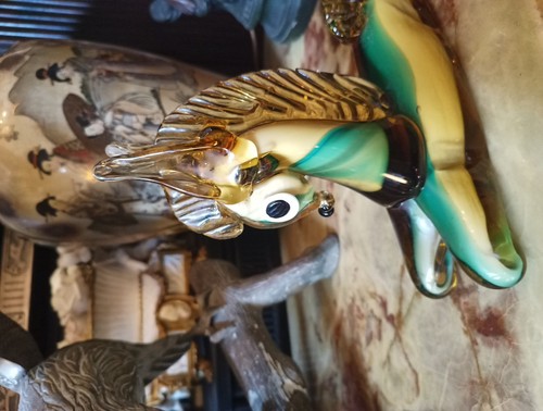 Large Franco Toffolo Horse Figurine, Venetian Glass Co, Murano Style, Vintage - Picture 9 of 9