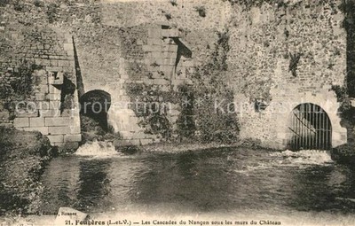 Fougeres Cascades du Nancon Chateau