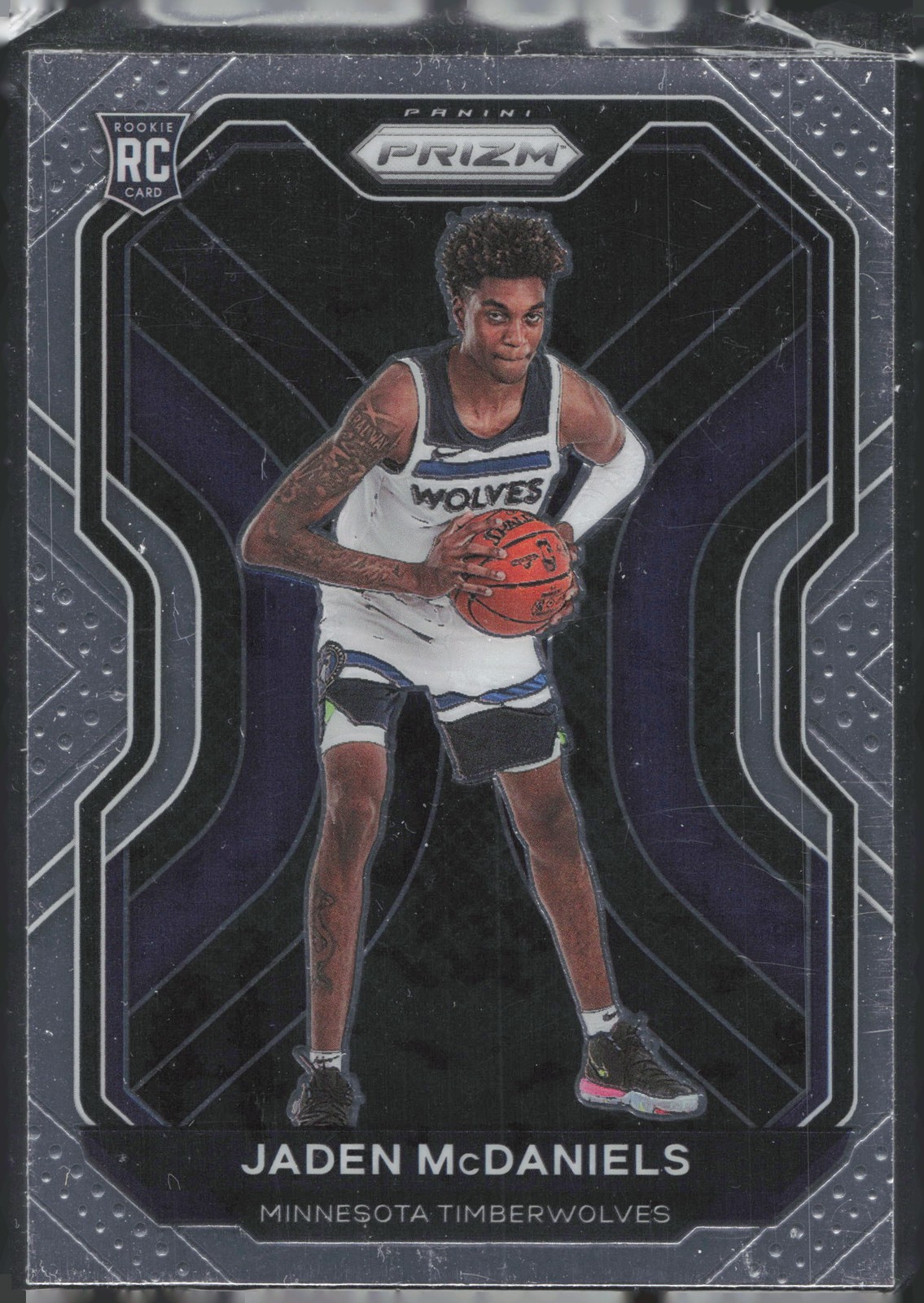 2020-21 Panini Prizm #277 Jaden McDaniels