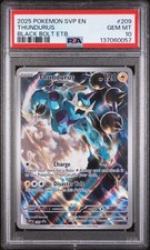 2025 POKEMON SVP EN-SV BLACK STAR PROMO #209 THUNDURUS PSA 10