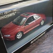 Minichamps 1/43 scale diecast car PEUGEOT 406 coupe 1996 Peugeot Coupe Red