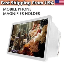 3D Mobile Phone Screen Magnifier Portable HD Amplifier TV Video Stretchable US