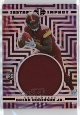 2022 Panini Illusions Instant Impact Red /99 Brian Robinson Jr #II-BR 1g9o