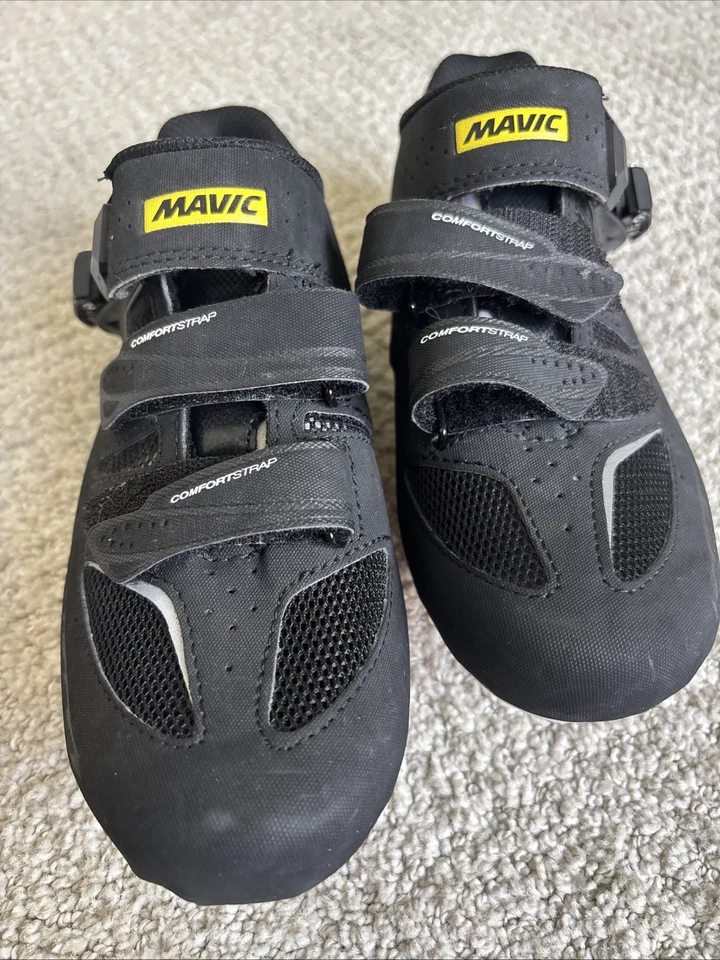 Велосипедные туфли с шипами Mavic Ksyrium Elite WII SIze 6.5 черные - Изображение 2 из 4