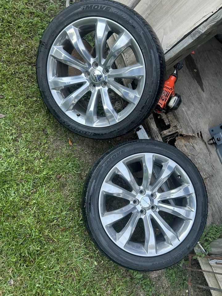 chrysler 300 20 factory oem wheels rims - Image 3 of 4