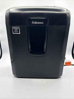 Fellowes 12C 12-Sheet Cross Cut Personal Paper Shredder Office WORKS Guaranteed