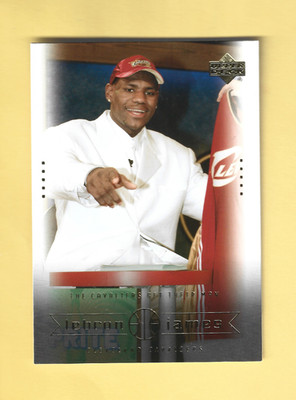 2003 Upper Deck LeBron James #8 RC Box Set Exclusive The Cavaliers Get Their Man