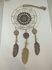 Metal Dream Catcher 10.5"D X 23"L Multicolor