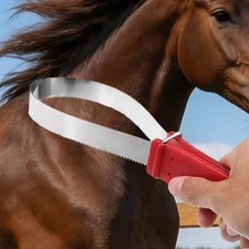 Pferdeb&uuml;rste, B&uuml;rste, Kamm zum Abstreifen von Pferdehaaren f&uuml;r die