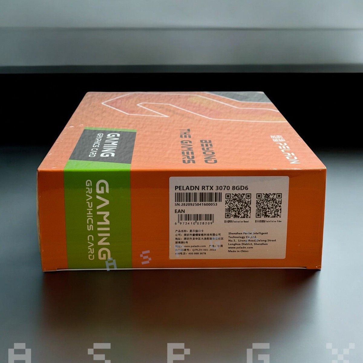 Peladn Gaming GPU Nvidia RTX 3070 8G Graphics Card GDDR6 Dual Fan