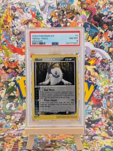 Absol graded PSA 8 for sale on eBay