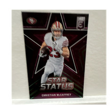 Panini 2023 Donruss Elite Star Status Christian McCaffrey #8 San Francisco 49ers