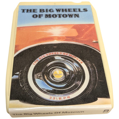REBUILT ! THE BIG WHEELS OF MOTOWN | Various | 1973 | A+ | 8-track cartridge