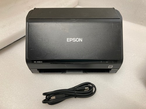 Epson WorkForce ES-400 II Desktop Duplex Color Document Scanner