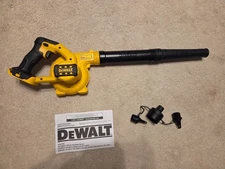 DEWALT 20V MAX Jobsite Blower DCE100B 100 CFM Bare Tool - Yellow/Black