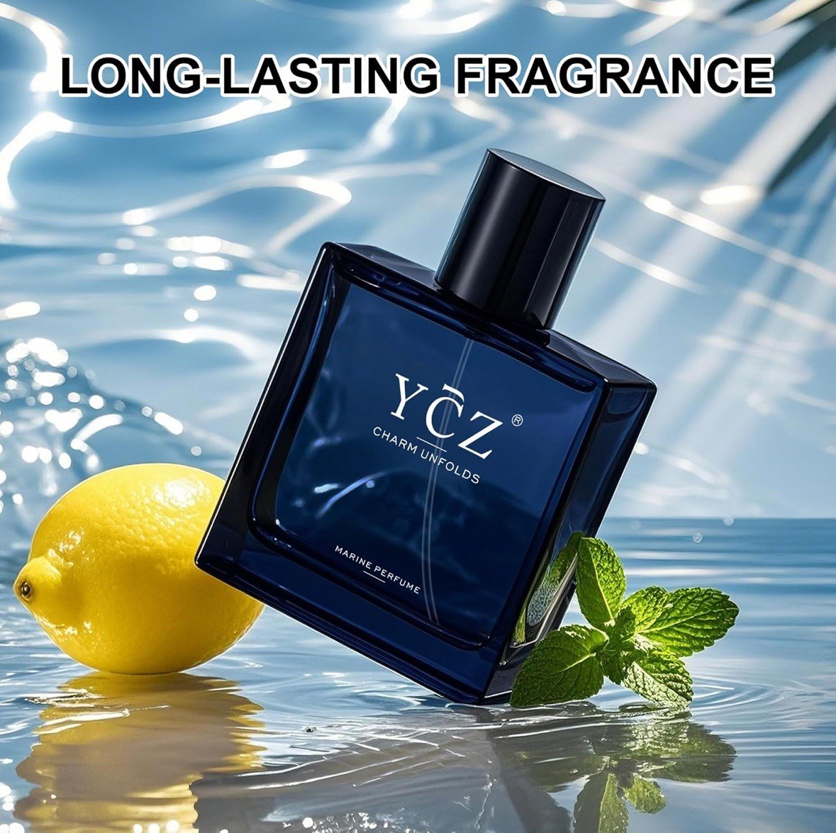 YCZ Charm Unfolds Marine Cologne/Perfume for Men - 1.7 fl oz (50ml