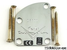 USA Fender Custom Shop Strat Pro 2025 Relic, Contour , NECK PLATE Strat.