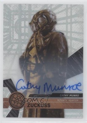 2017 Topps Star Wars High Tek Zuckuss Cathy Munro e Zuckus #55 Auto z7j