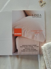 Completo Lenzuola Matrimoniale Zucchi  In Tinto Filo Di Cotone E Lino