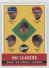 2001 Vintage Sammy Sosa Jeff Bagwell Brian Giles Todd Helton Kent #396 HOF 00em