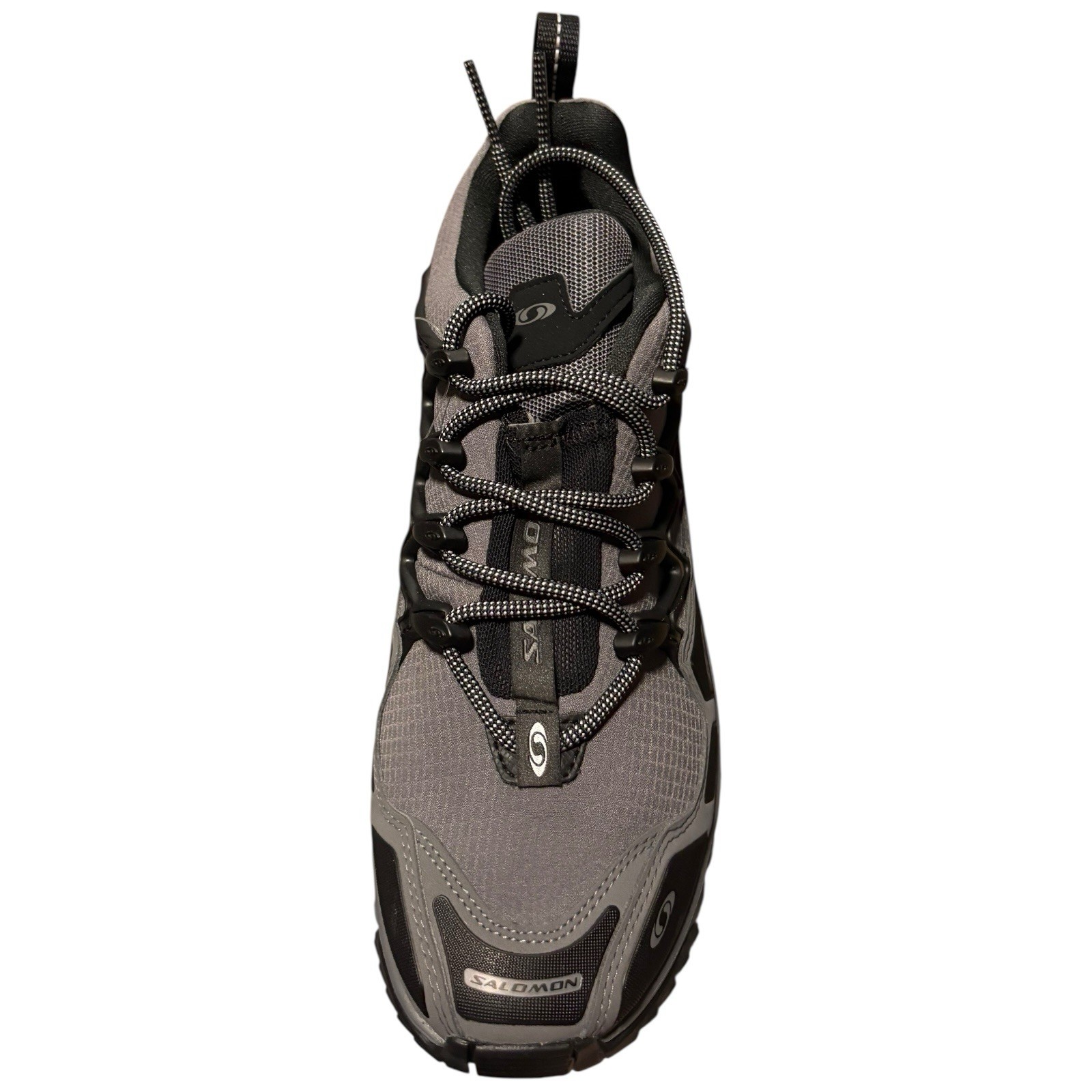Salomon ACS+ CSWP scarpe da ginnastica escursionismo UK 7 EUR 40 2 3 nuove grigio nero sotto prezzo di listino