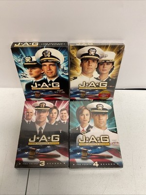 Jag: Complete Seasons 1-4 DVD, CBS, David James Elliott