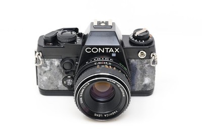 Contax 139 Quartz 35mm SLR Film Camera w/ Yashica DSB 50mm 1.9 Lens  #B78