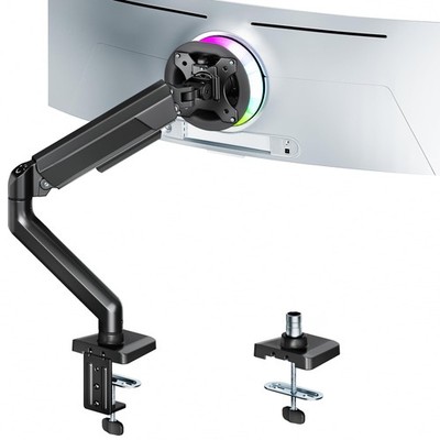 ARES WING 1740 Inch Heavy Duty Monitor Arm, Black