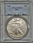 2004 $1 American Silver Eagle PCGS MS69