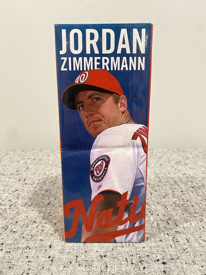 Коллекционная качающаяся голова Джордана Циммермана из Washington Nationals 2014 MLB - Изображение 2 из 4